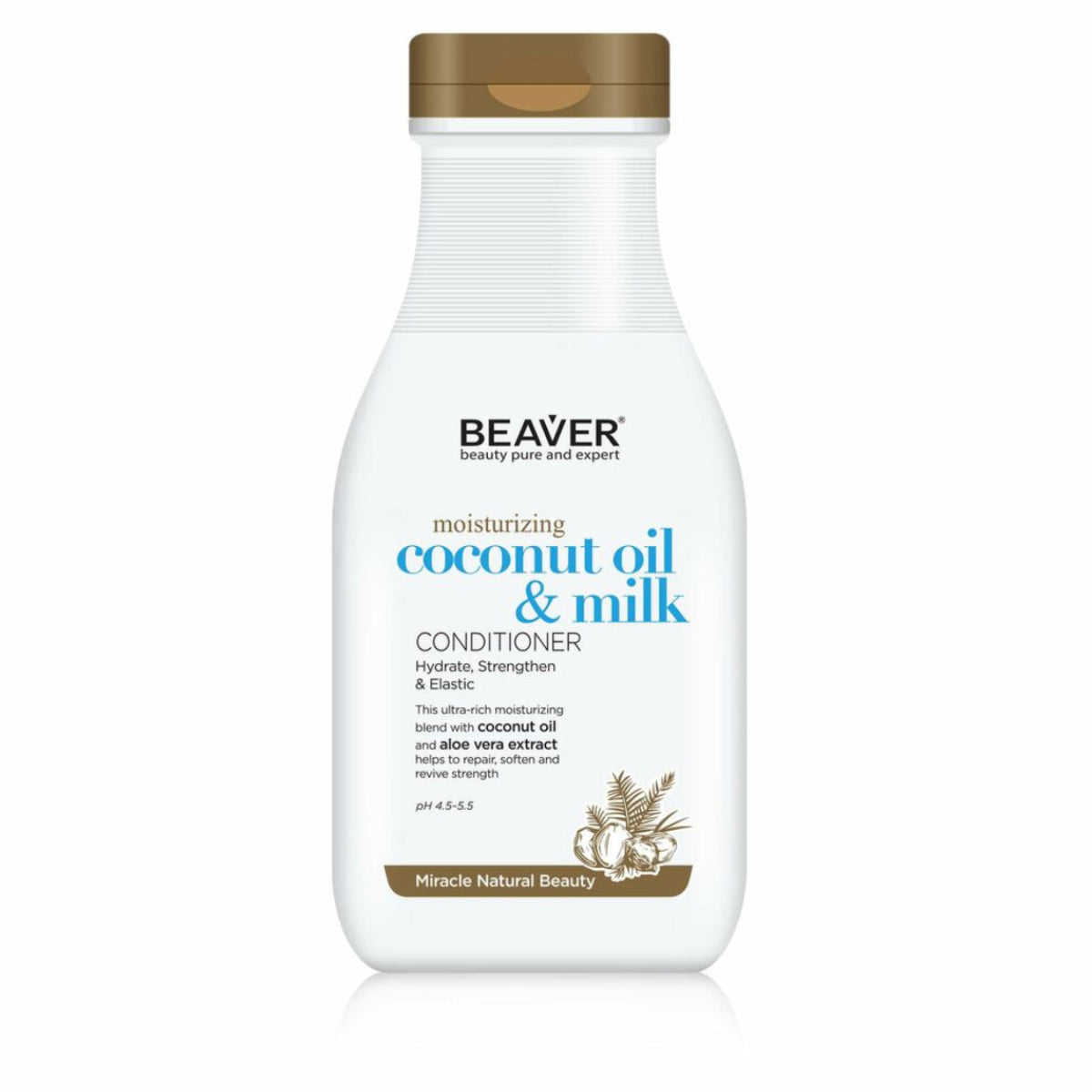 CONDICIONADOR BEAVER ÓLEO DE COCO E QUINOA 350ML